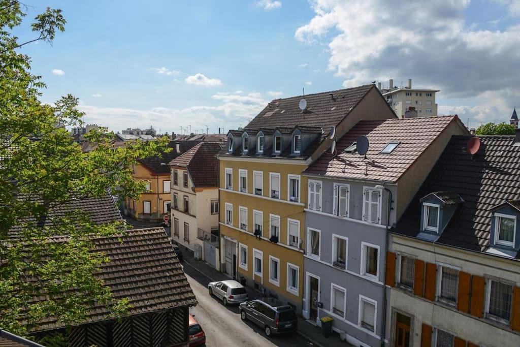 Appartement Charmant Tres Proche Centre-Ville, Parking Gratuits, Mulhouse Centre Luaran gambar